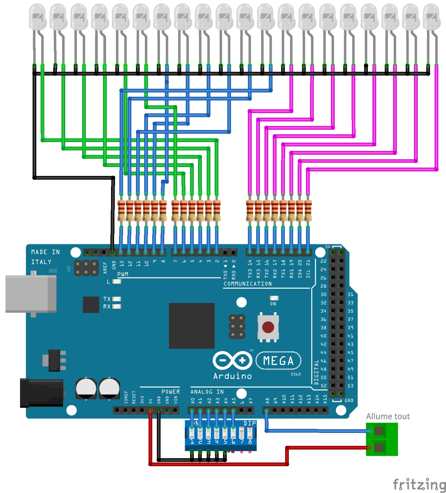Simulateur d'éclairage